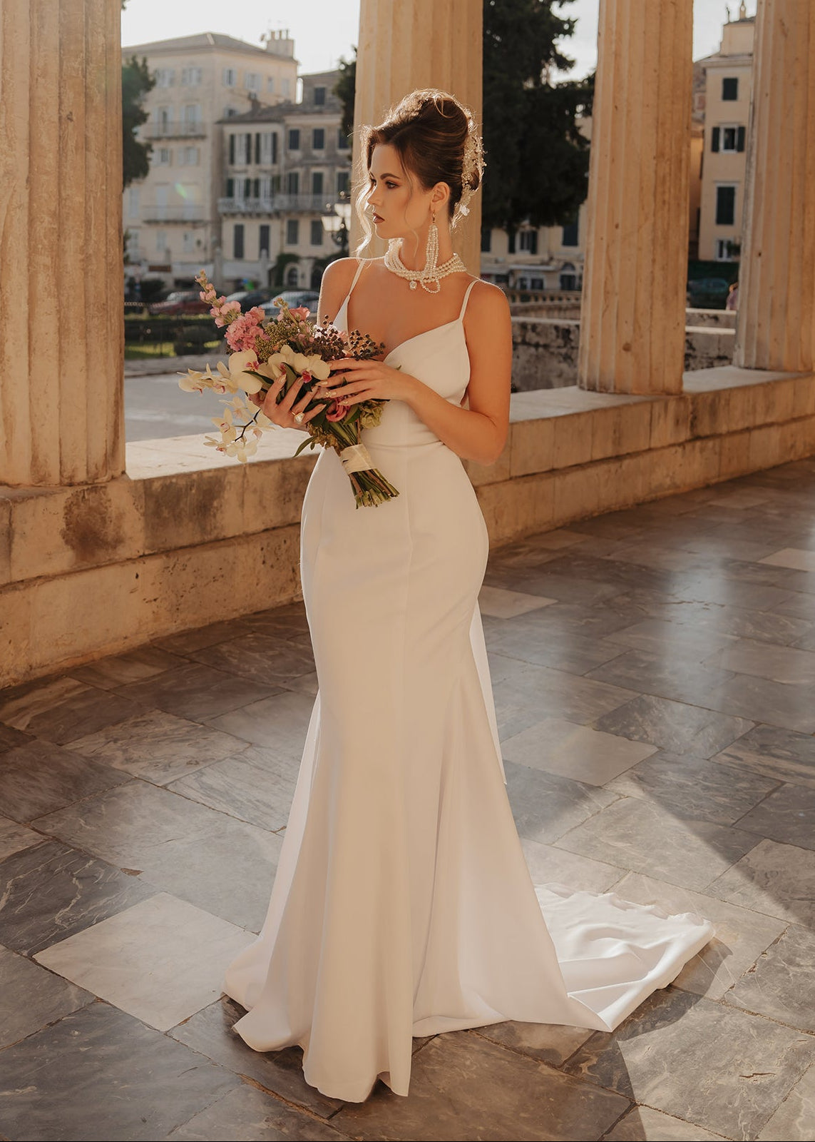 Νυφικό Μάξι φόρεμα SAMANTHA BOW