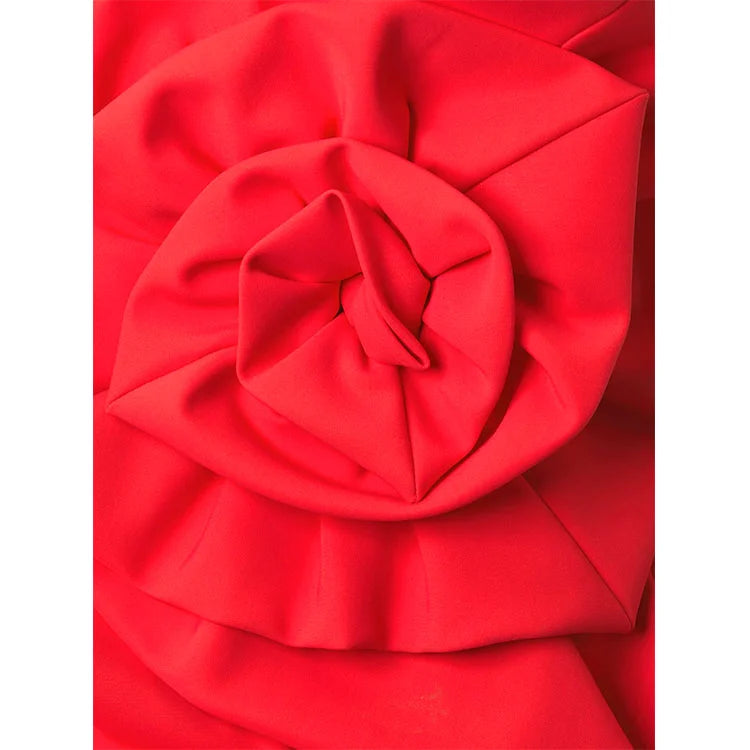 Μαγιό SET Ολόσωμο με φούστα RICH RED