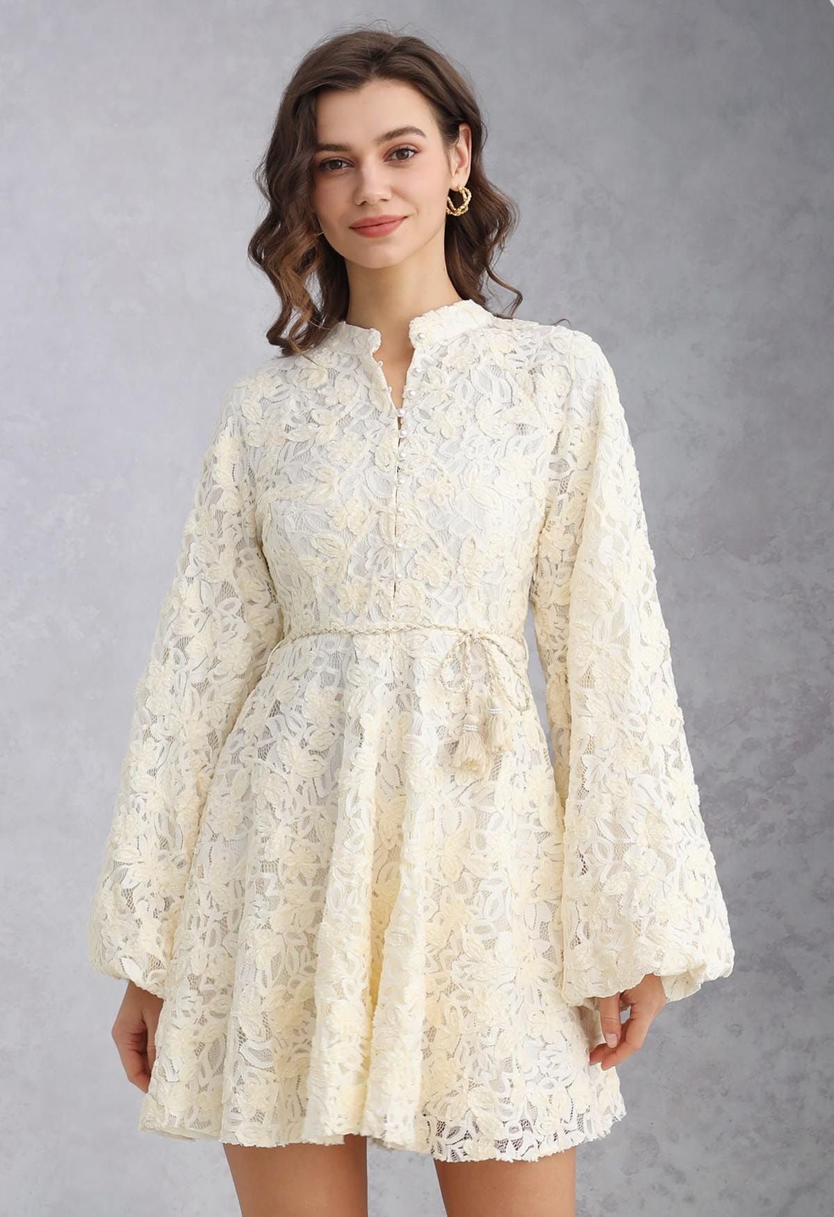 Κοντό φόρεμα LACE VIVIENNE