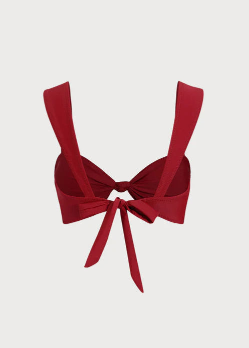 Μαγιό Μπικίνι ΚΟΚΚΙΝΟ KNOT