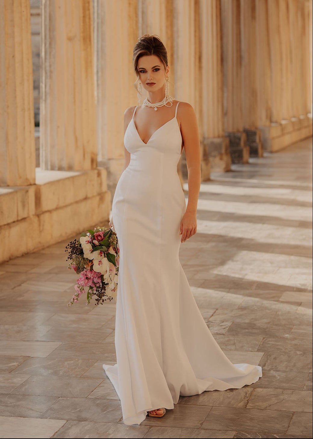 Νυφικό Μάξι φόρεμα SAMANTHA BOW
