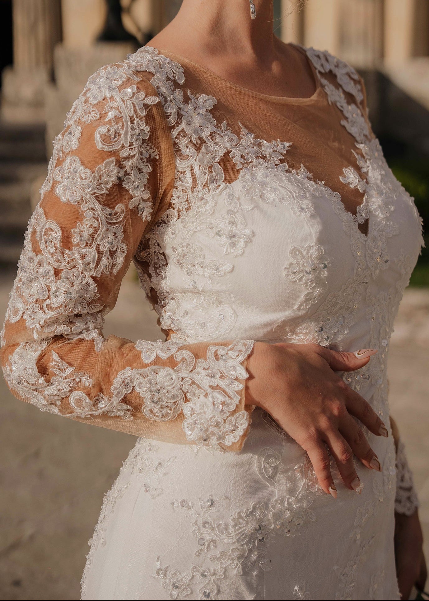 Νυφικό Μάξι φόρεμα TULLE JASMINE