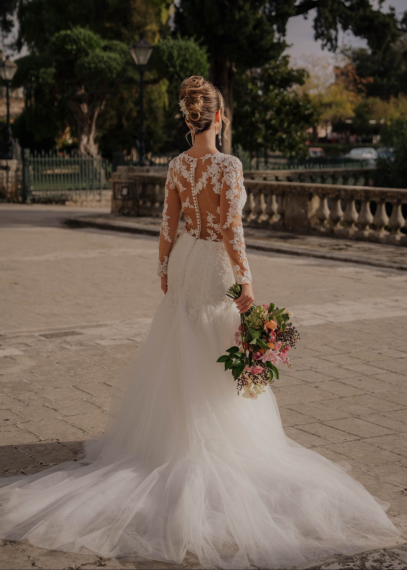 Νυφικό Μάξι φόρεμα TULLE JASMINE