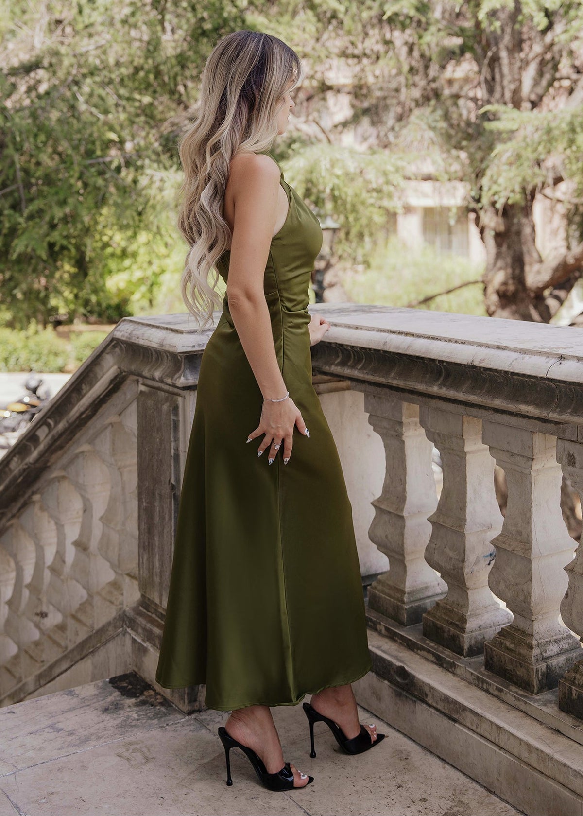 Φόρεμα ΧΑΚΙ HALTER
