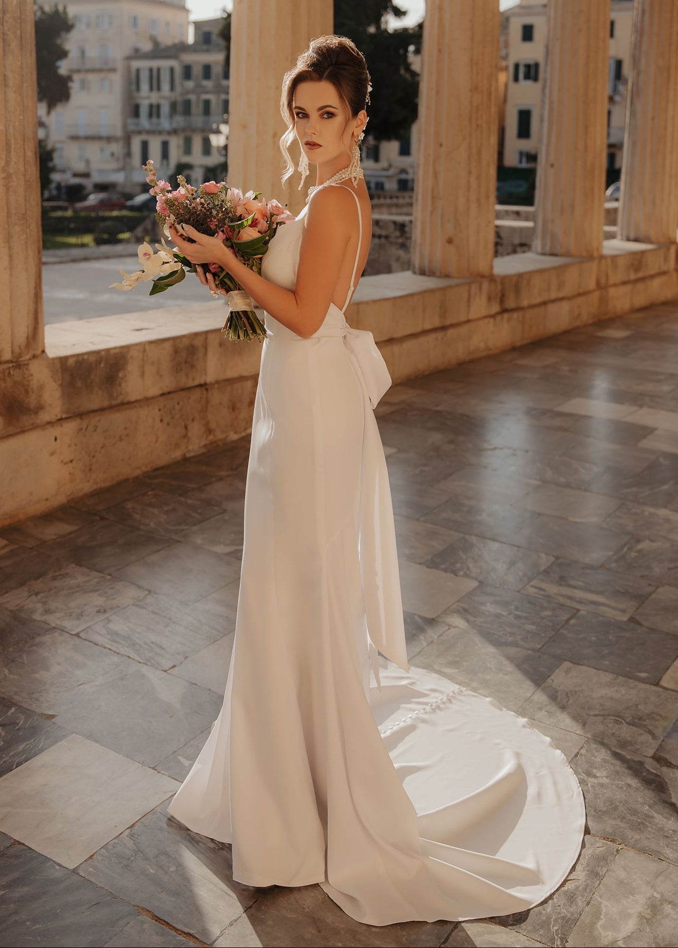 Νυφικό Μάξι φόρεμα SAMANTHA BOW