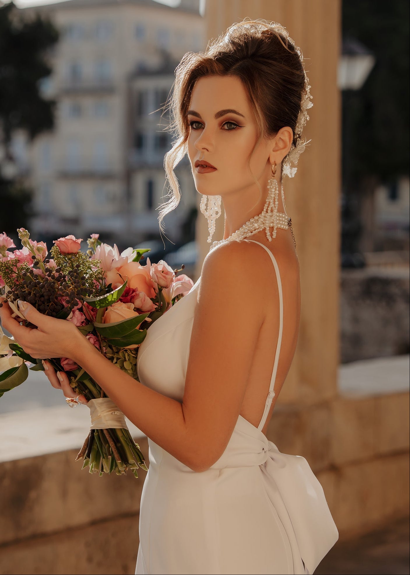 Νυφικό Μάξι φόρεμα SAMANTHA BOW