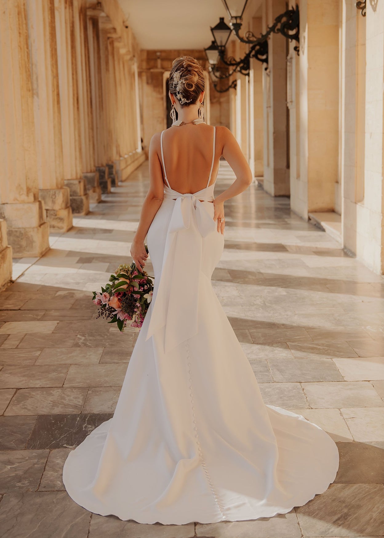 Νυφικό Μάξι φόρεμα SAMANTHA BOW