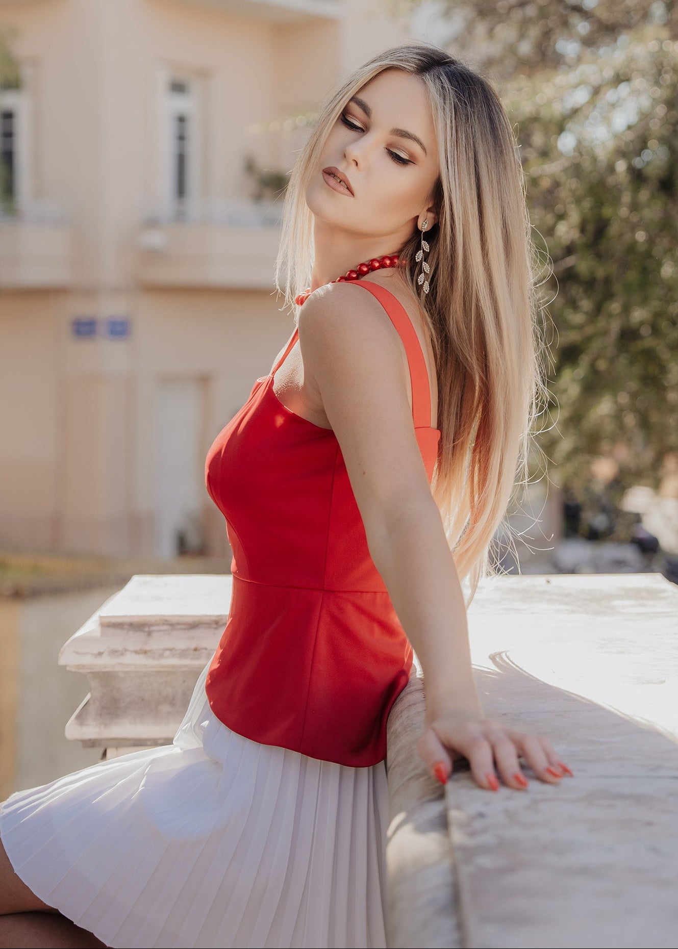 Κοντό φόρεμα PLEATED ILONA