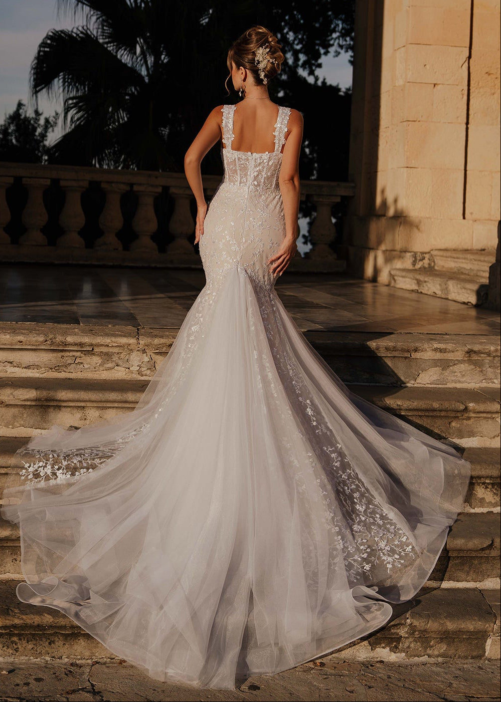 Νυφικό Μάξι φόρεμα TULLE ISABELLE