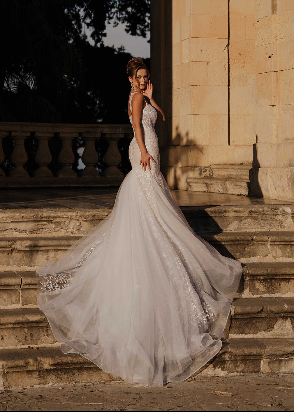 Νυφικό Μάξι φόρεμα TULLE ISABELLE