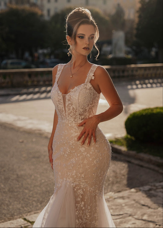 Νυφικό Μάξι φόρεμα TULLE ISABELLE