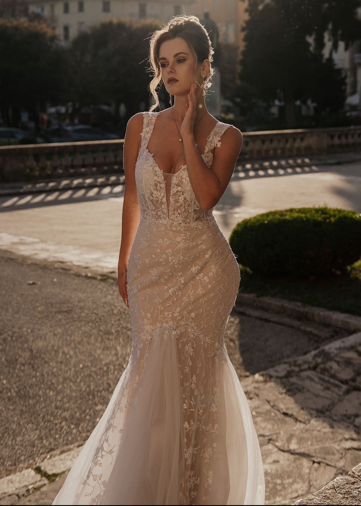 Νυφικό Μάξι φόρεμα TULLE ISABELLE