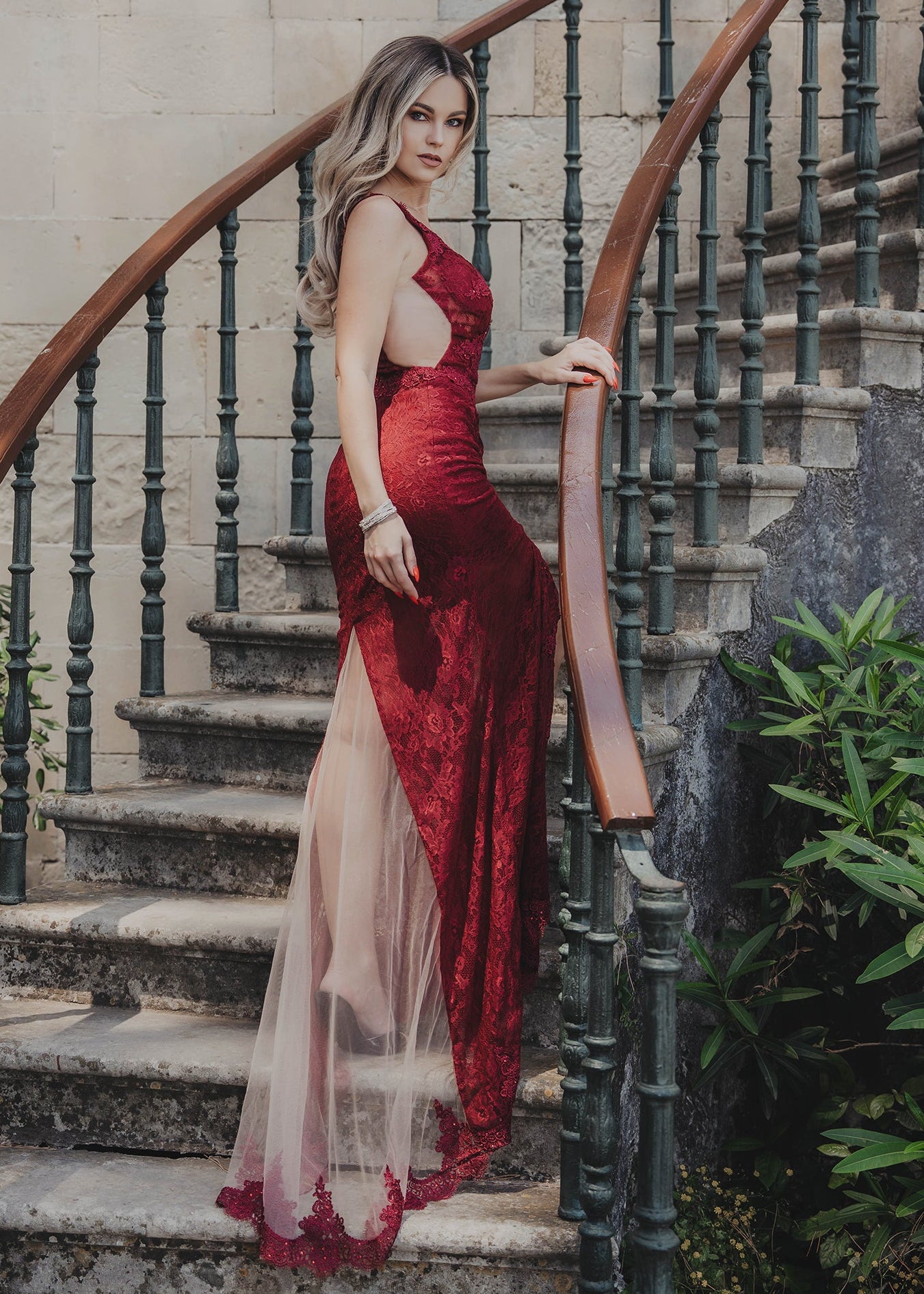 Eξωμο φόρεμα LACE MARY
