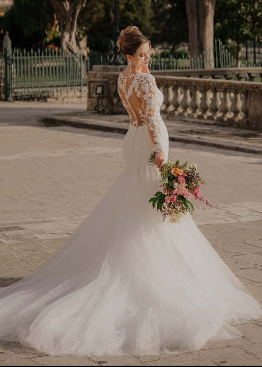 Νυφικό Μάξι φόρεμα TULLE JASMINE