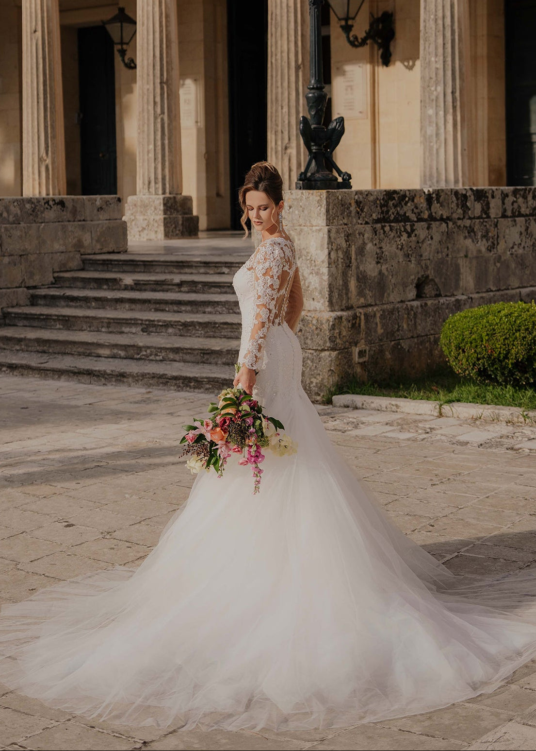 Νυφικό Μάξι φόρεμα TULLE JASMINE