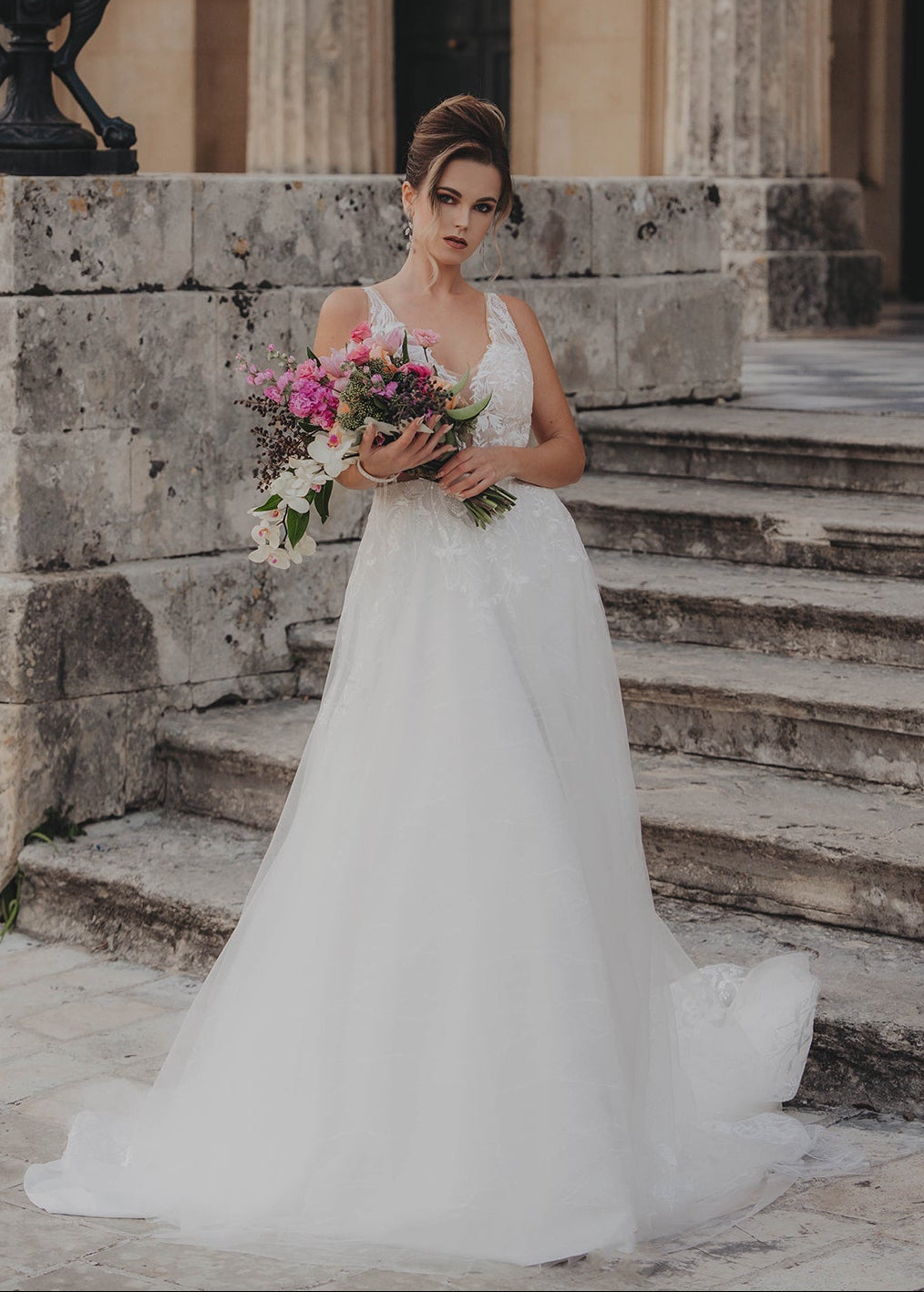 Νυφικό Μάξι φόρεμα TULLE SUSANNE