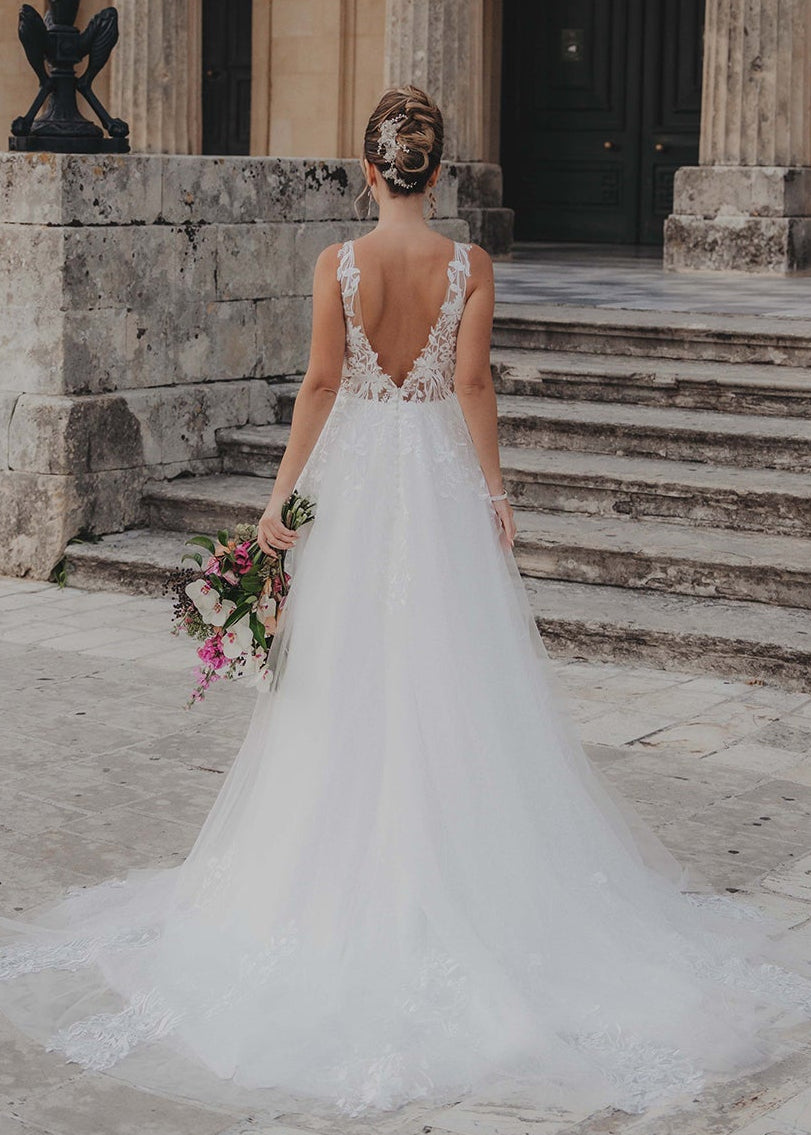 Νυφικό Μάξι φόρεμα TULLE SUSANNE