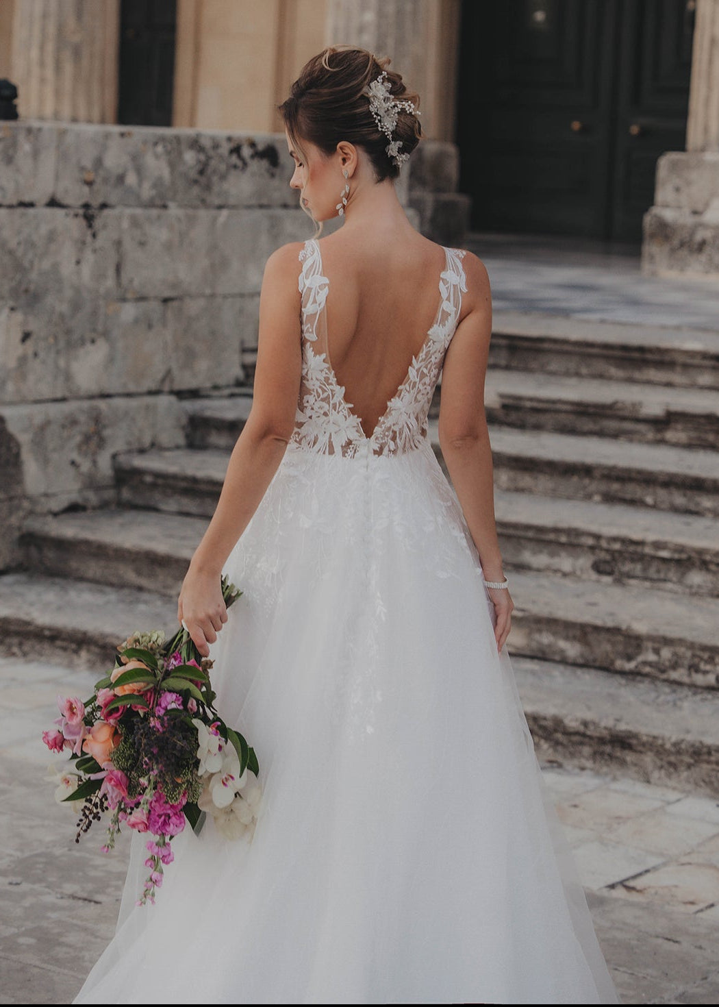 Νυφικό Μάξι φόρεμα TULLE SUSANNE