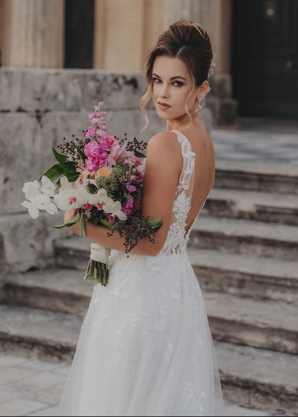 Νυφικό Μάξι φόρεμα TULLE SUSANNE