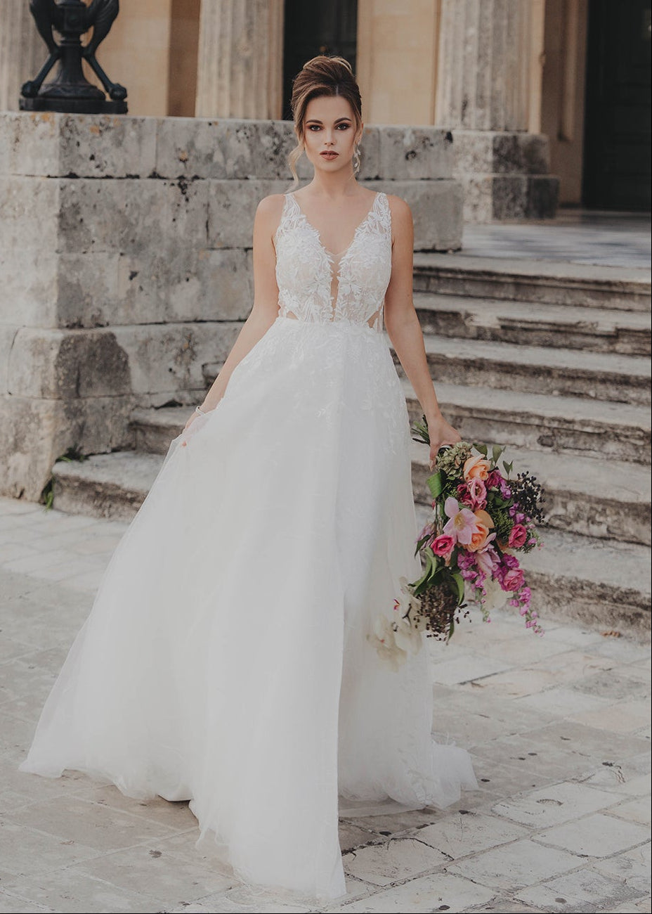 Νυφικό Μάξι φόρεμα TULLE SUSANNE