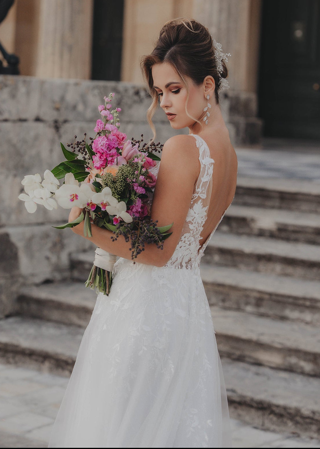 Νυφικό Μάξι φόρεμα TULLE SUSANNE