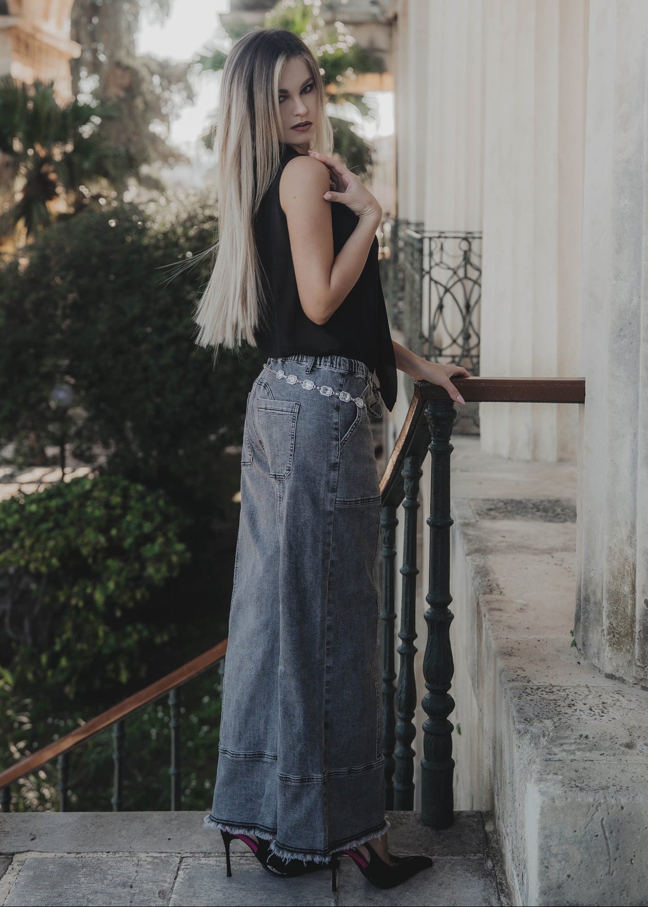 Φαρδύ τζιν ΓΚΡΙ